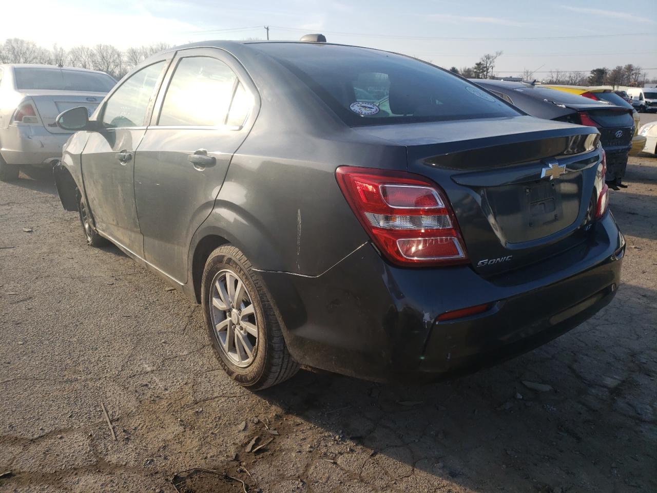 Photo 3 from auction – 2017 CHEVROLET SONIC LT with VIN 1G1JD5SH9H4140635
