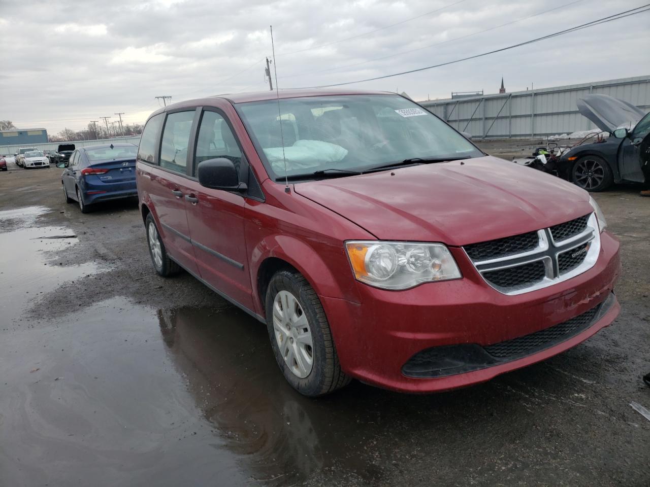 DODGE GRAND CARA 2015 with VIN 2C4RDGBG7FR749049 - Photo from auction