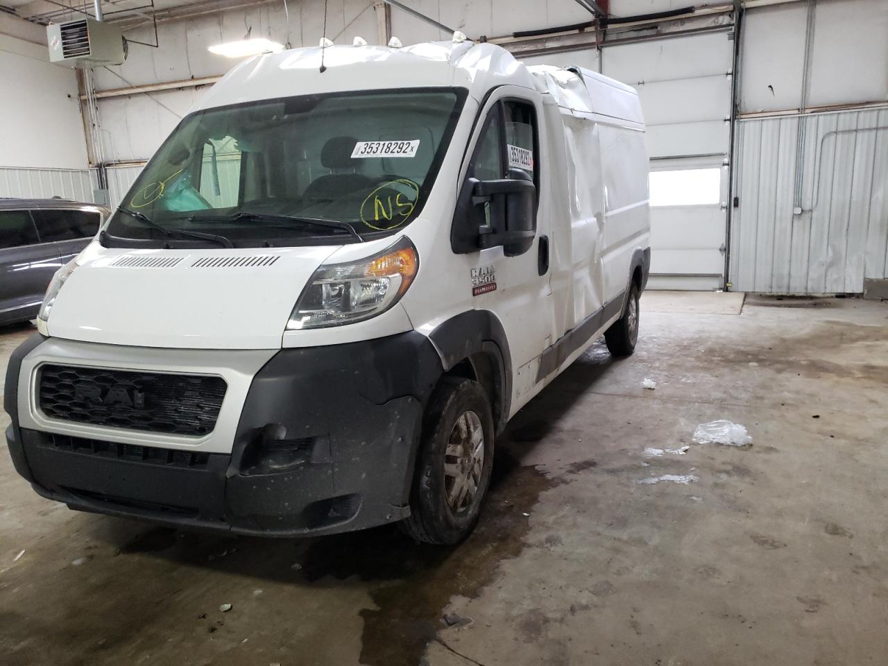 Photo 2 from auction – 2019 RAM PROMASTER with VIN 3C6URVHG8KE528585