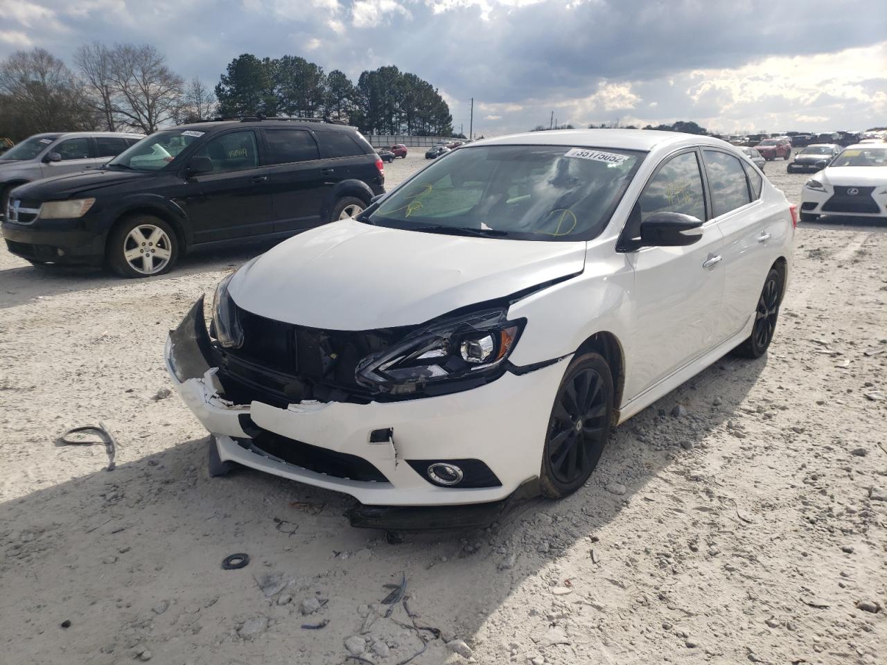 Photo 2 from auction – 2017 NISSAN SENTRA S with VIN 3N1AB7AP0HY296368
