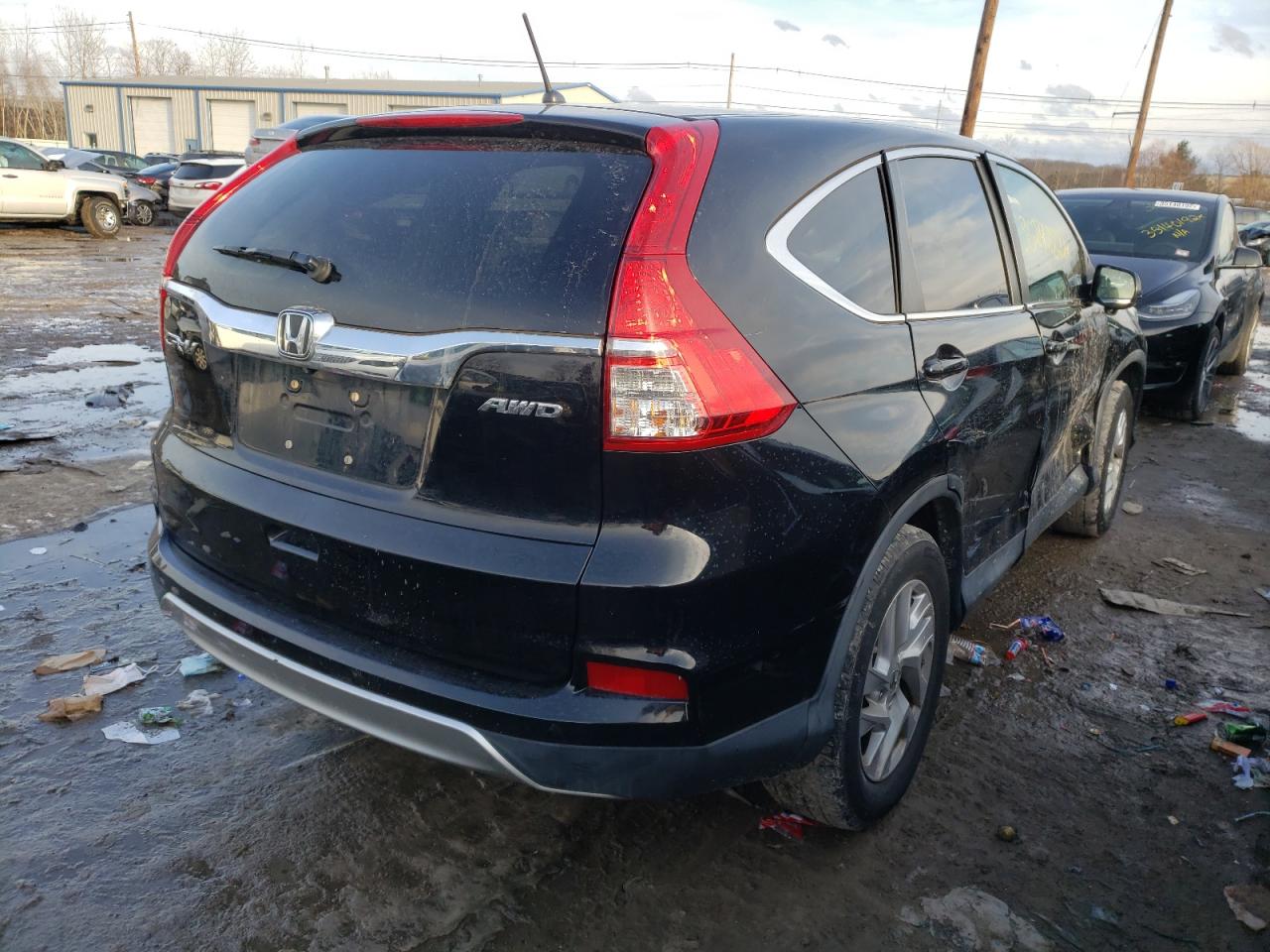 Photo 4 from auction – 2015 HONDA CR-V EX with VIN 2HKRM4H54FH604472