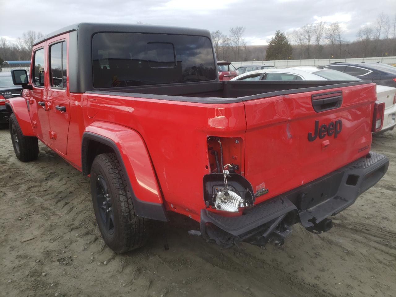 Photo 3 from auction – 2021 JEEP GLADIATOR with VIN 1C6JJTAM6ML547113