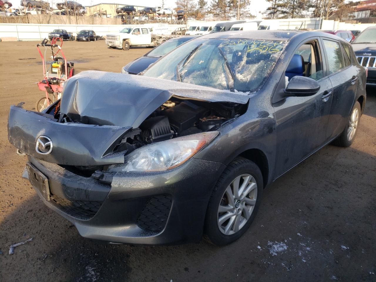 Photo 2 from auction – 2013 MAZDA 3 I with VIN JM1BL1LP3D1844323