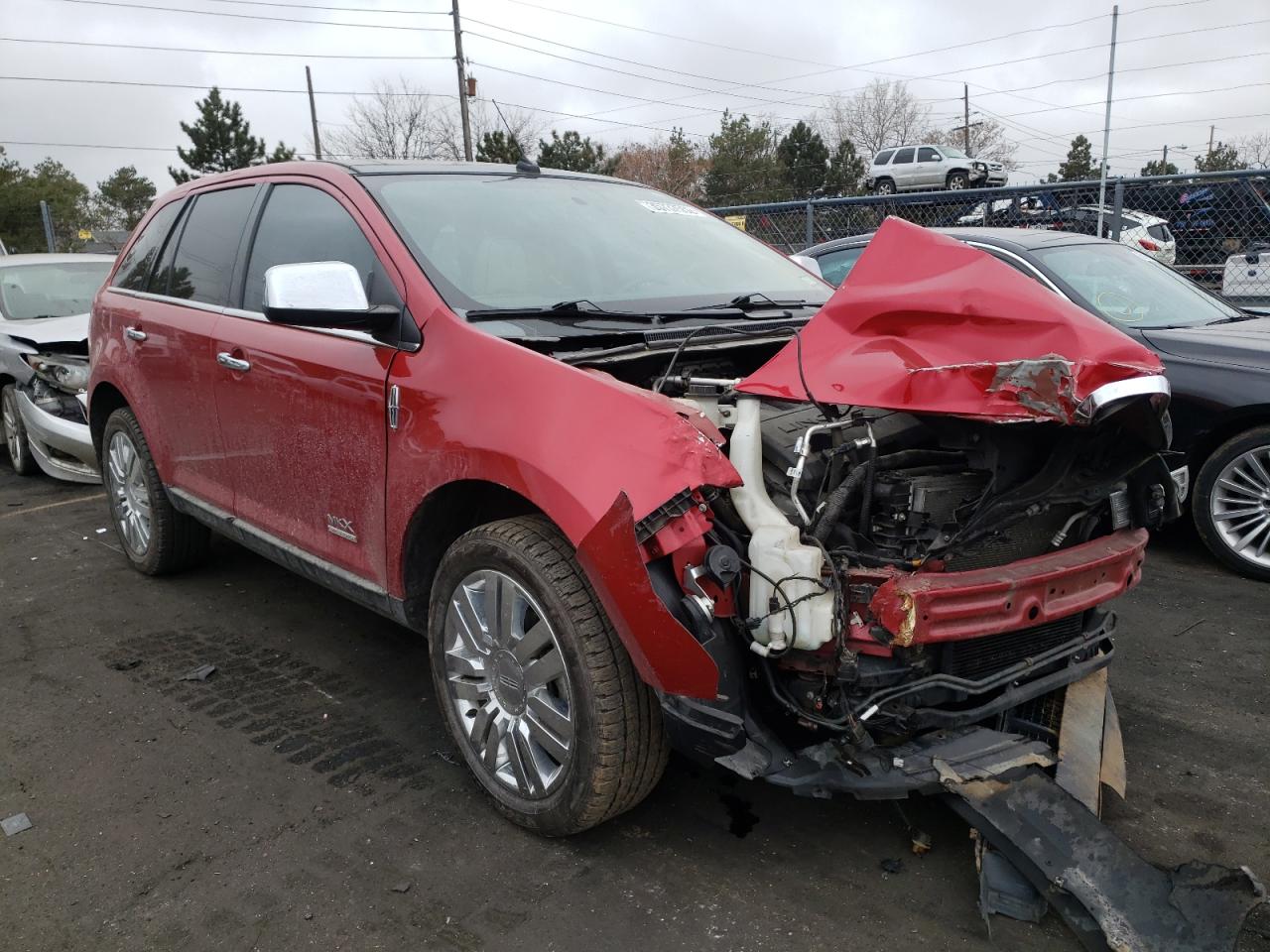 LINCOLN MKX 2010 with VIN 2LMDJ8JC6ABJ35456 - Photo from auction