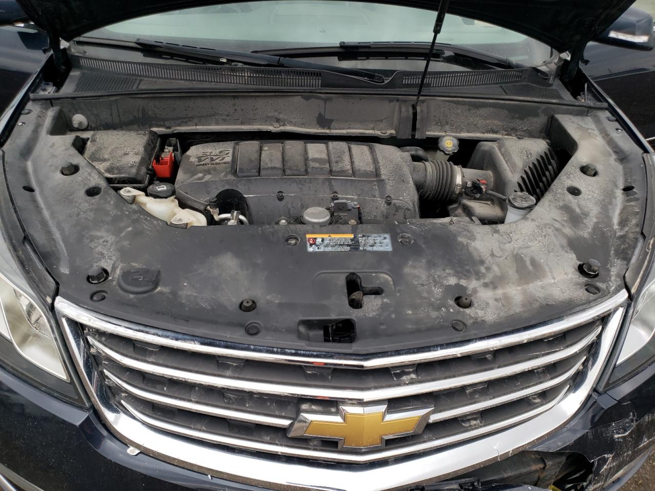 Photo 7 from auction – 2015 CHEVROLET TRAVERSE L with VIN 1GNKRJKD4FJ166293