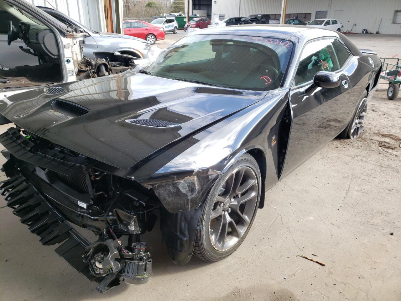 Photo 2 from auction – 2021 DODGE CHALLENGER with VIN 2C3CDZFJ4MH673644