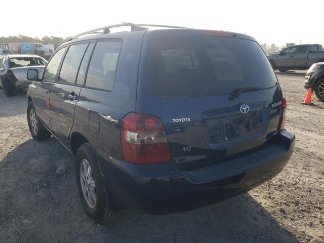 Photo 3 from auction – 2005 TOYOTA HIGHLANDER with VIN JTEGP21A650073633