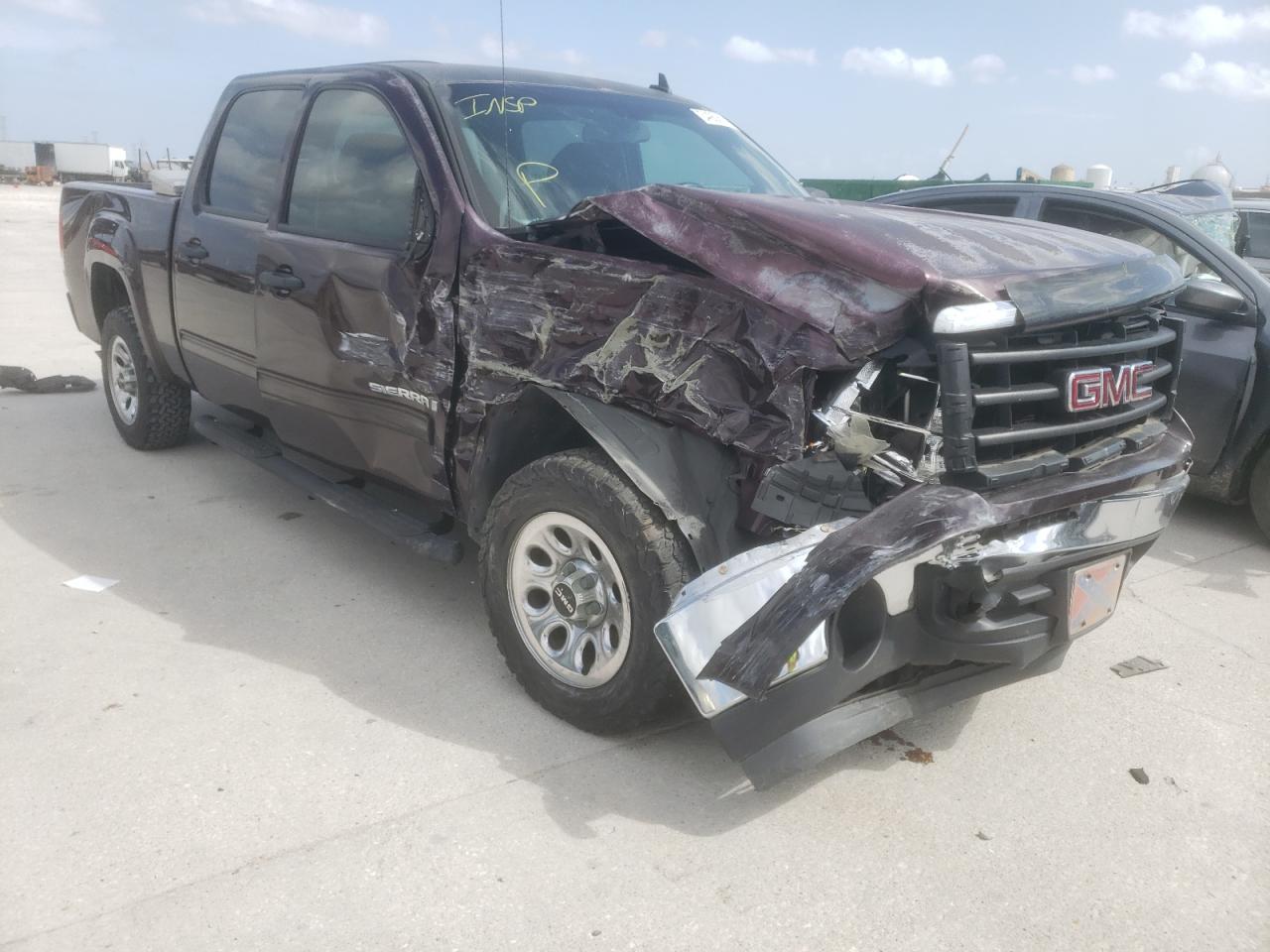 GMC SIERRA C15 2008 with VIN 2GTEC13CX81110174 - Photo from auction
