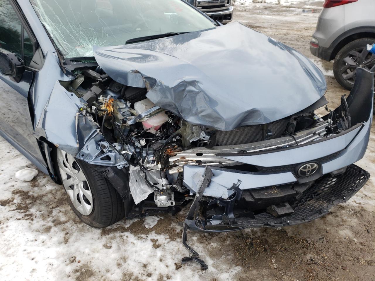 Photo 9 from auction – 2020 TOYOTA COROLLA LE with VIN 5YFEPRAE6LP049701