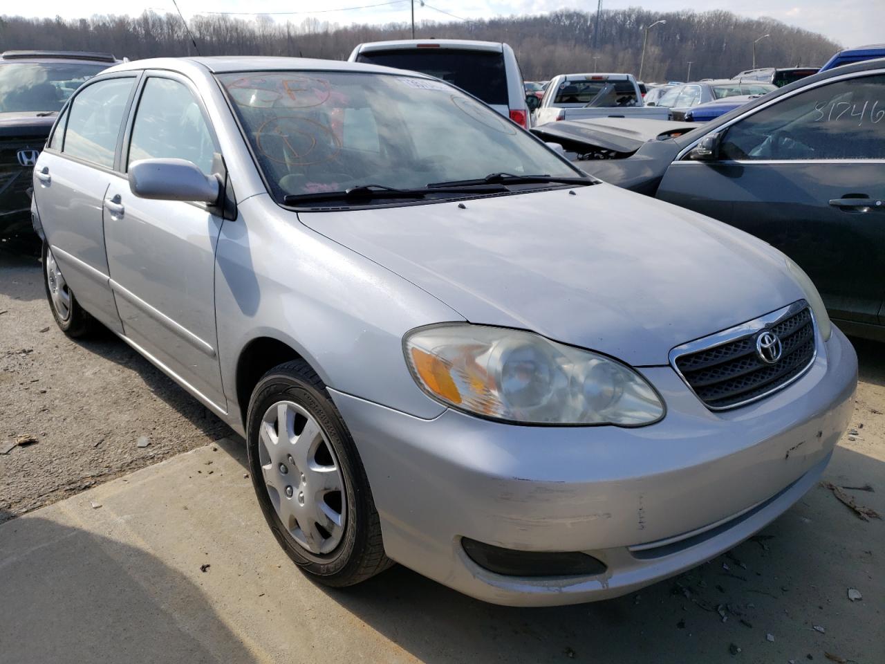TOYOTA COROLLA CE 2007 with VIN 2T1BR30E87C819849 - Photo from auction