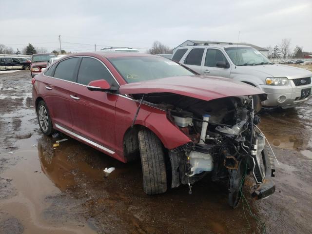 Photo 1 from auction – 2016 HYUNDAI SONATA SPO with VIN 5NPE34AF0GH376864
