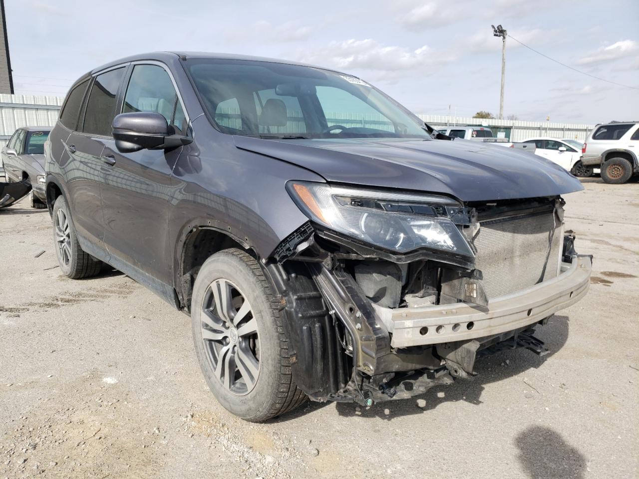 HONDA PILOT EXL 2016 with VIN 5FNYF6H5XGB096266 - Photo from auction