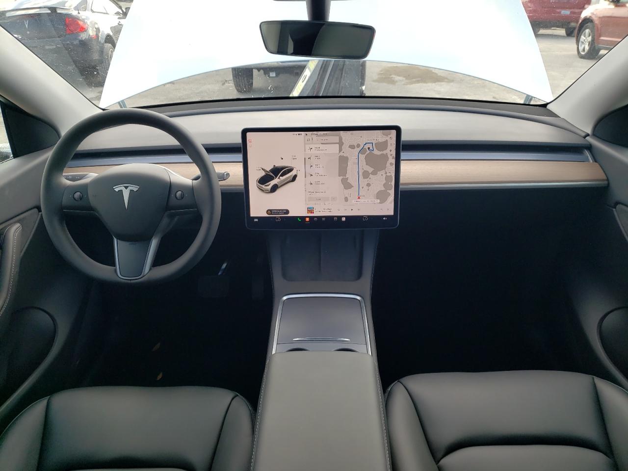 Photo 9 from auction – 2021 TESLA MODEL Y with VIN 5YJYGDEE4MF125620