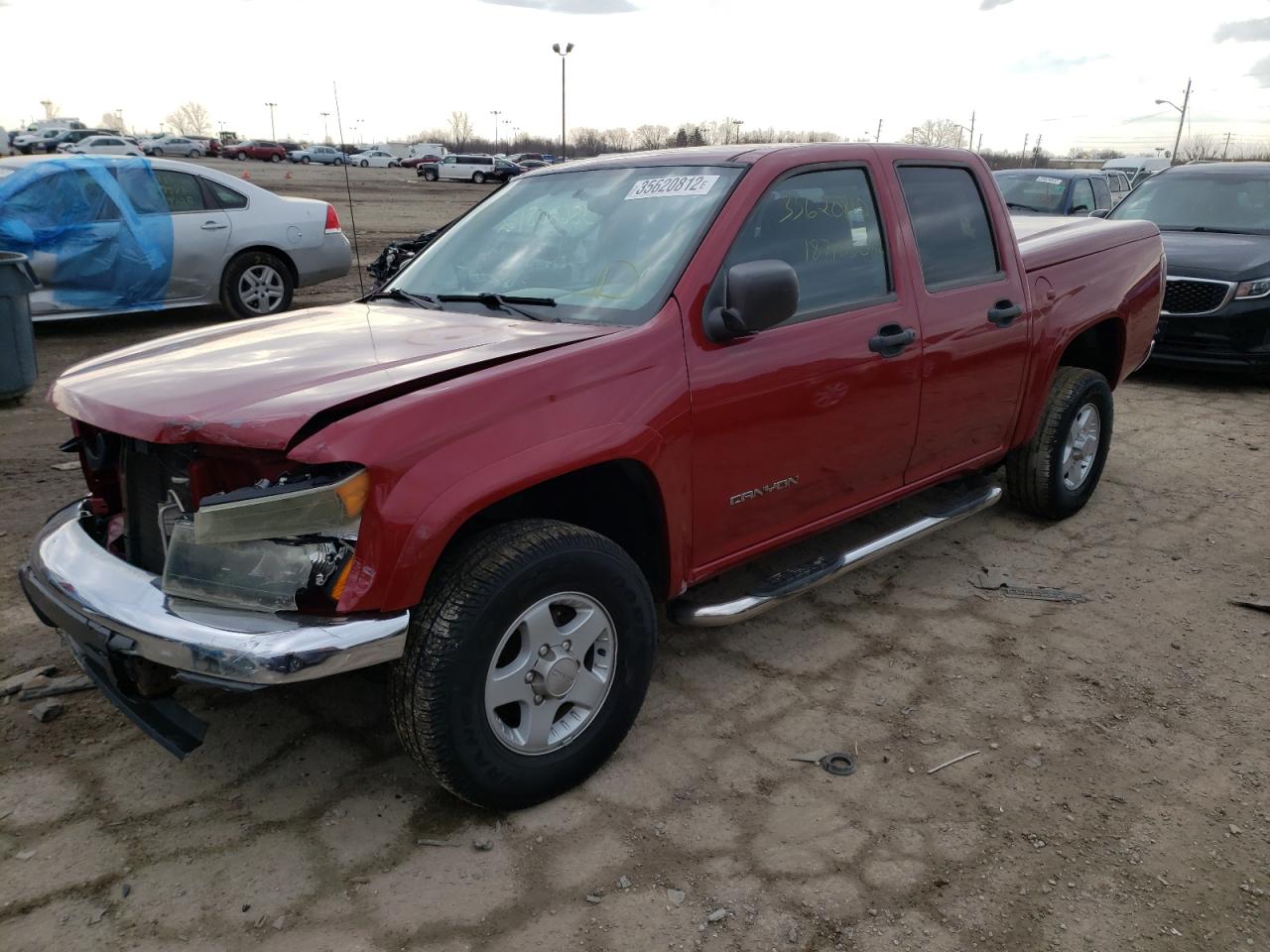 Photo 2 from auction – 2004 GMC CANYON with VIN 1GTDT136648111478