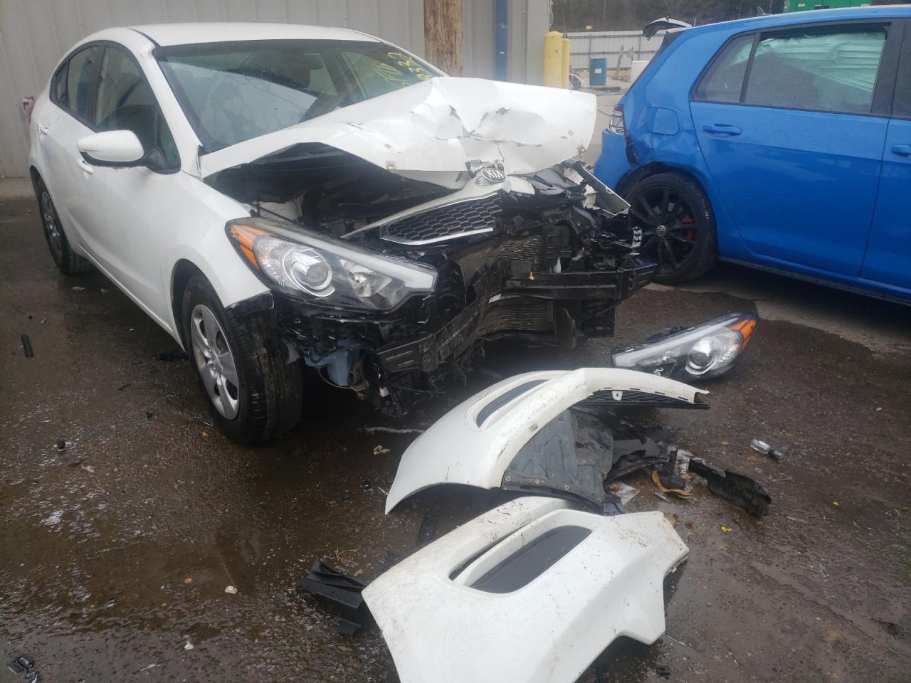 KIA FORTE LX 2016 with VIN KNAFK4A65G5488239 - Photo from auction