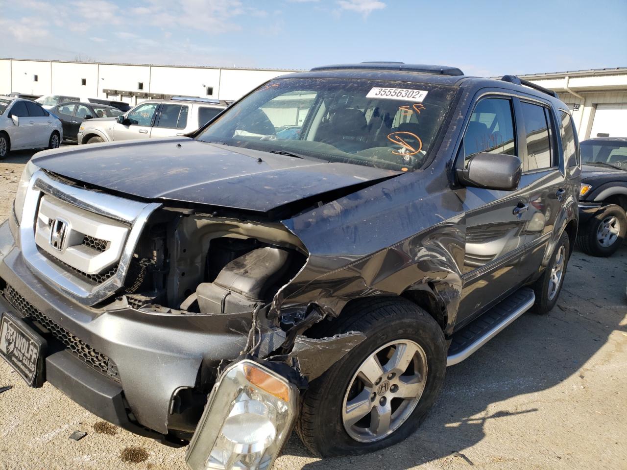Photo 9 from auction – 2011 HONDA PILOT EXL with VIN 5FNYF3H52BB031094