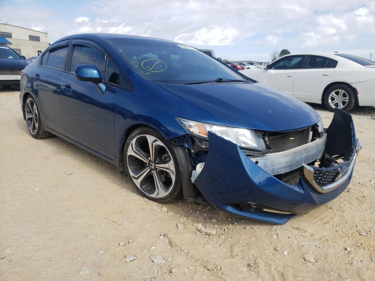 HONDA CIVIC SI 2013 with VIN 2HGFB6E55DH710350 - Photo from auction