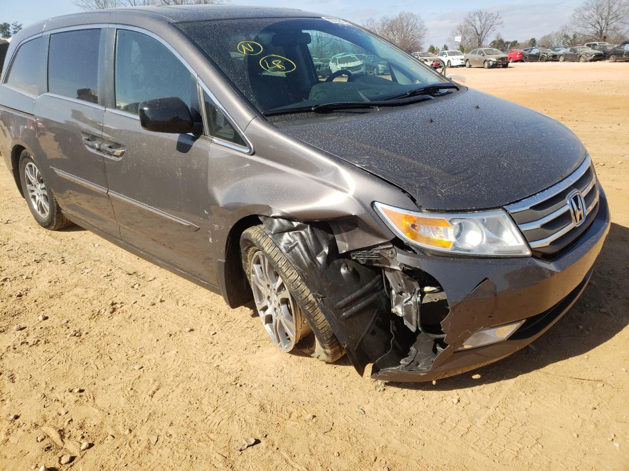 Photo 9 from auction – 2012 HONDA ODYSSEY EX with VIN 5FNRL5H66CB067907