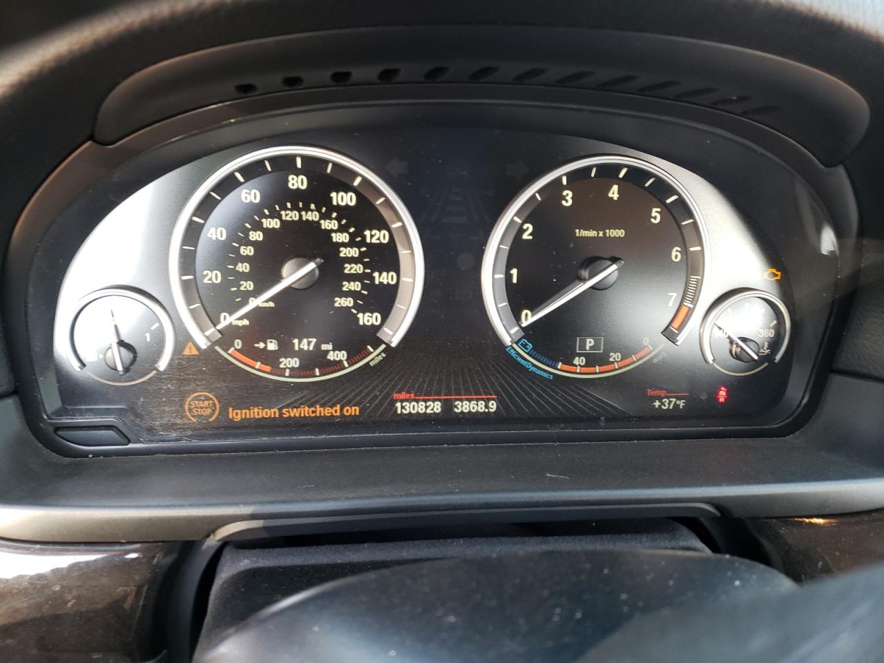 Photo 8 from auction – 2014 BMW 535 XI with VIN WBA5B3C53ED535989