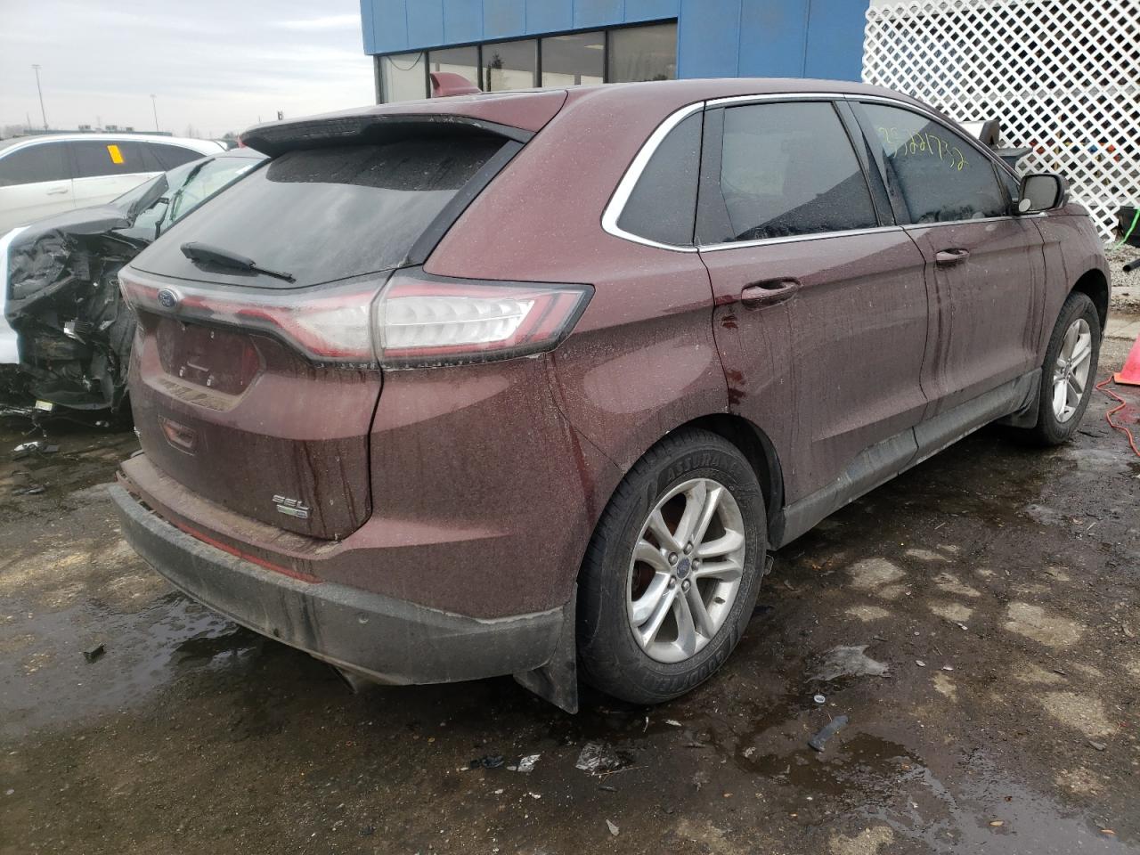 Photo 4 from auction – 2016 FORD EDGE SEL with VIN 2FMPK4J91GBC64992