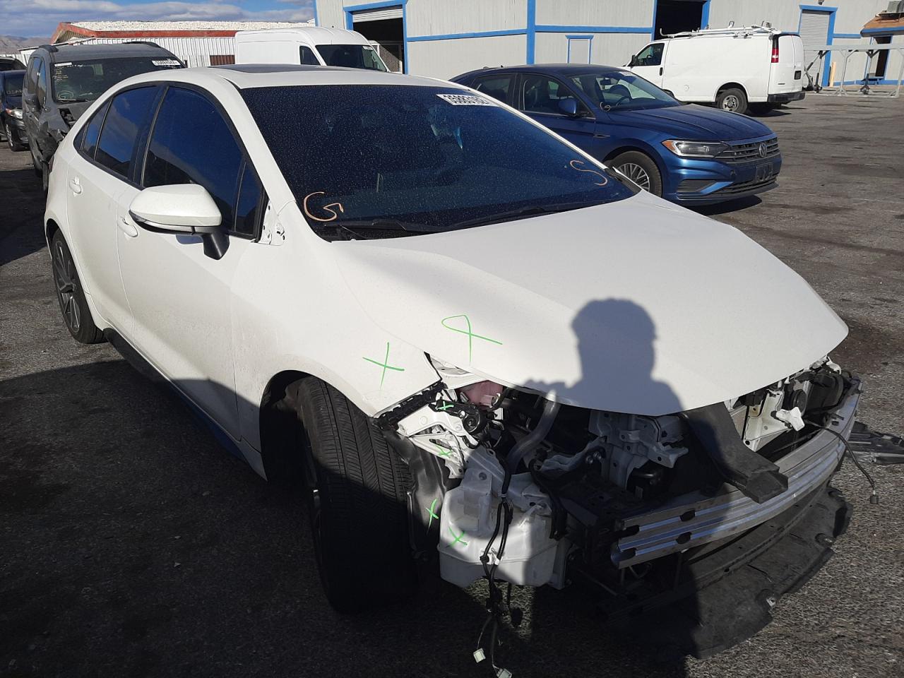 TOYOTA COROLLA SE 2020 with VIN 5YFP4RCE5LP013576 - Photo from auction