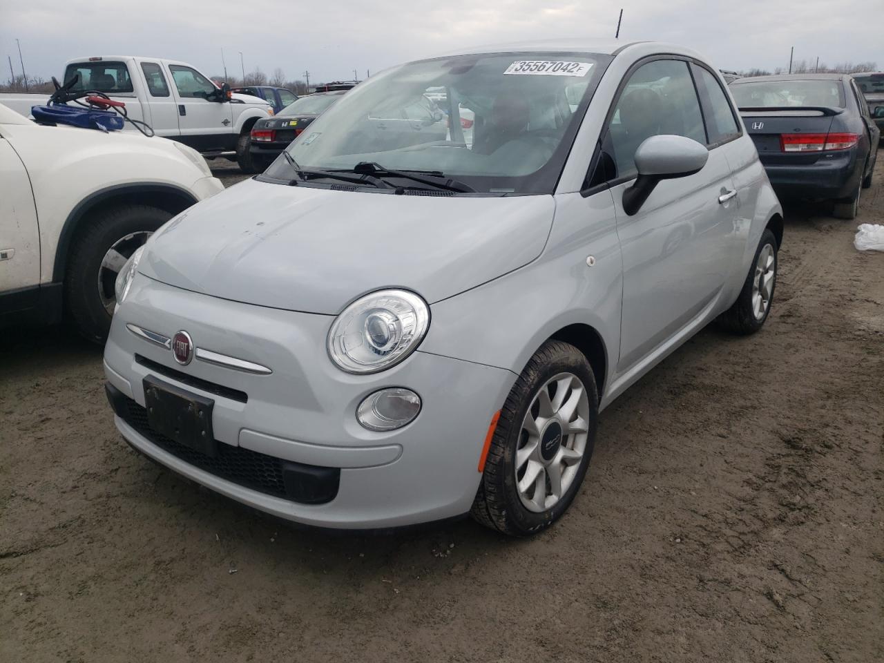 Photo 2 from auction – 2016 FIAT 500 EASY with VIN 3C3CFFKR0GT197960