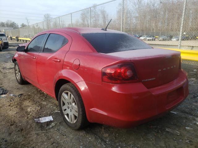 Photo 3 from auction – 2012 DODGE AVENGER SE with VIN 1C3CDZAB3CN238233