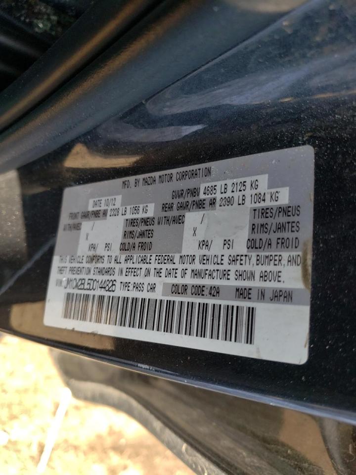 Photo 10 from auction – 2013 MAZDA 5 with VIN JM1CW2BL5D0144826