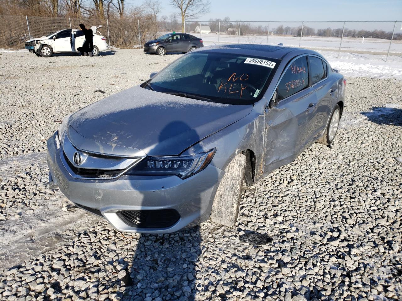 Photo 2 from auction – 2018 ACURA ILX BASE W with VIN 19UDE2F36JA005233