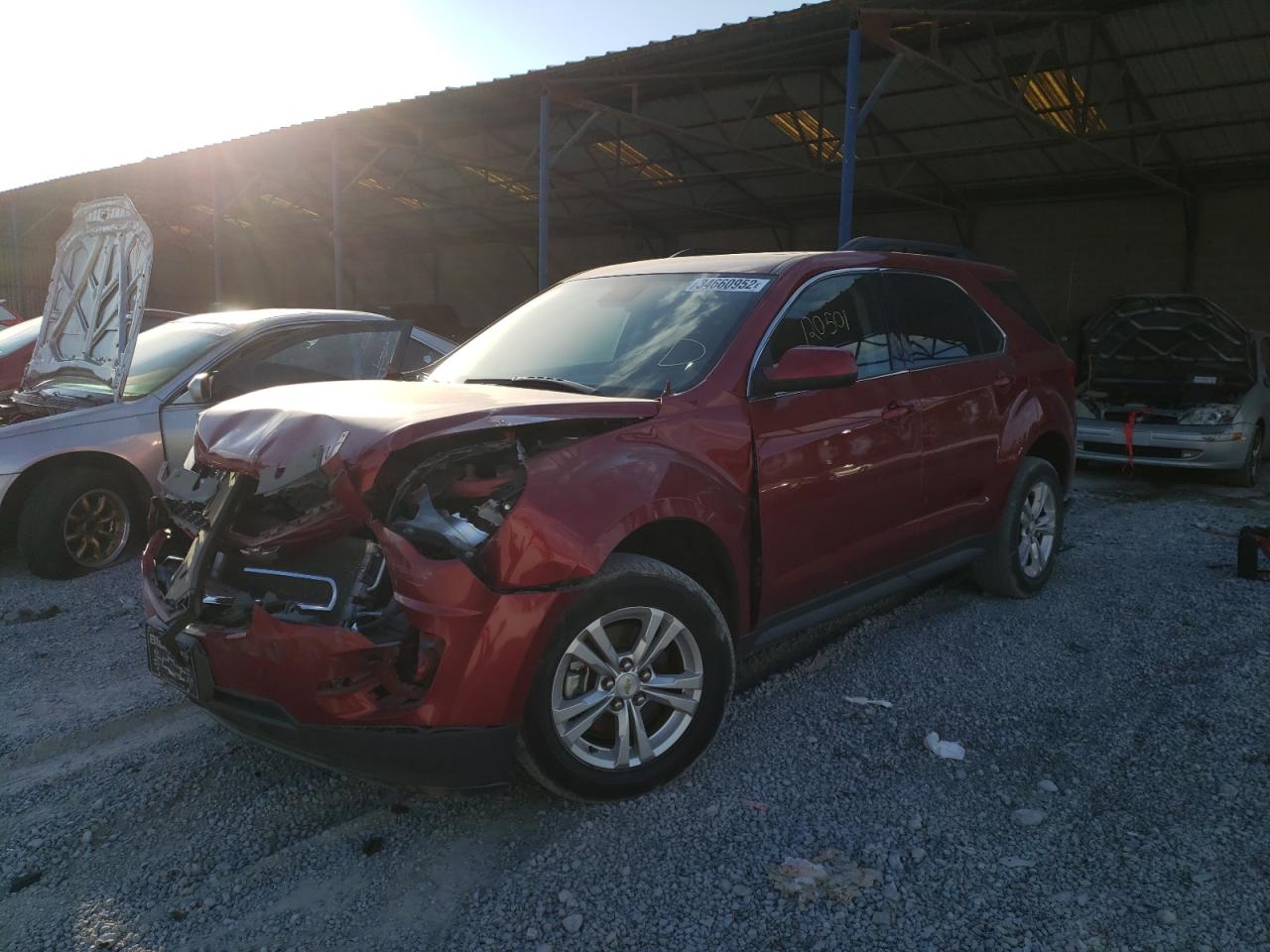Photo 2 from auction – 2012 CHEVROLET EQUINOX LT with VIN 2GNALDEK7C1331462