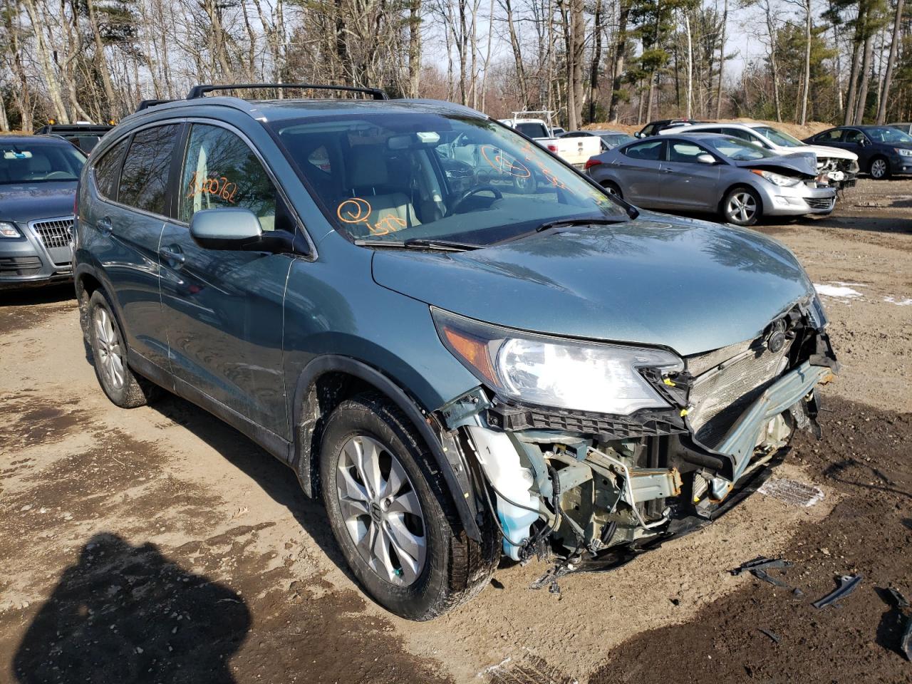 HONDA CR-V EXL 2012 with VIN 2HKRM4H77CH612000 - Photo from auction