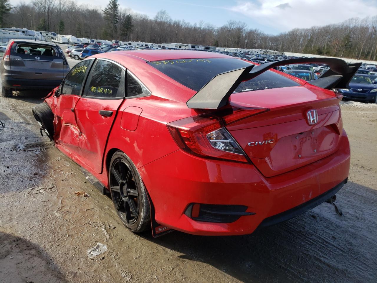 Photo 3 from auction – 2016 HONDA CIVIC LX with VIN 2HGFC2F59GH575172