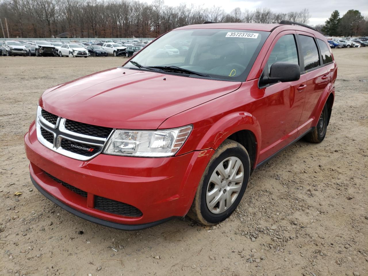 Photo 2 from auction – 2016 DODGE JOURNEY SE with VIN 3C4PDCAB3GT123714