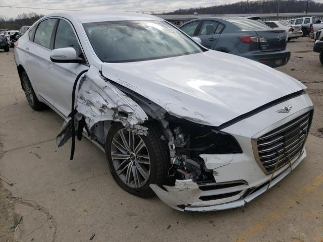 Photo 1 from auction – 2018 GENESIS G80 BASE with VIN KMHGN4JE1JU223946
