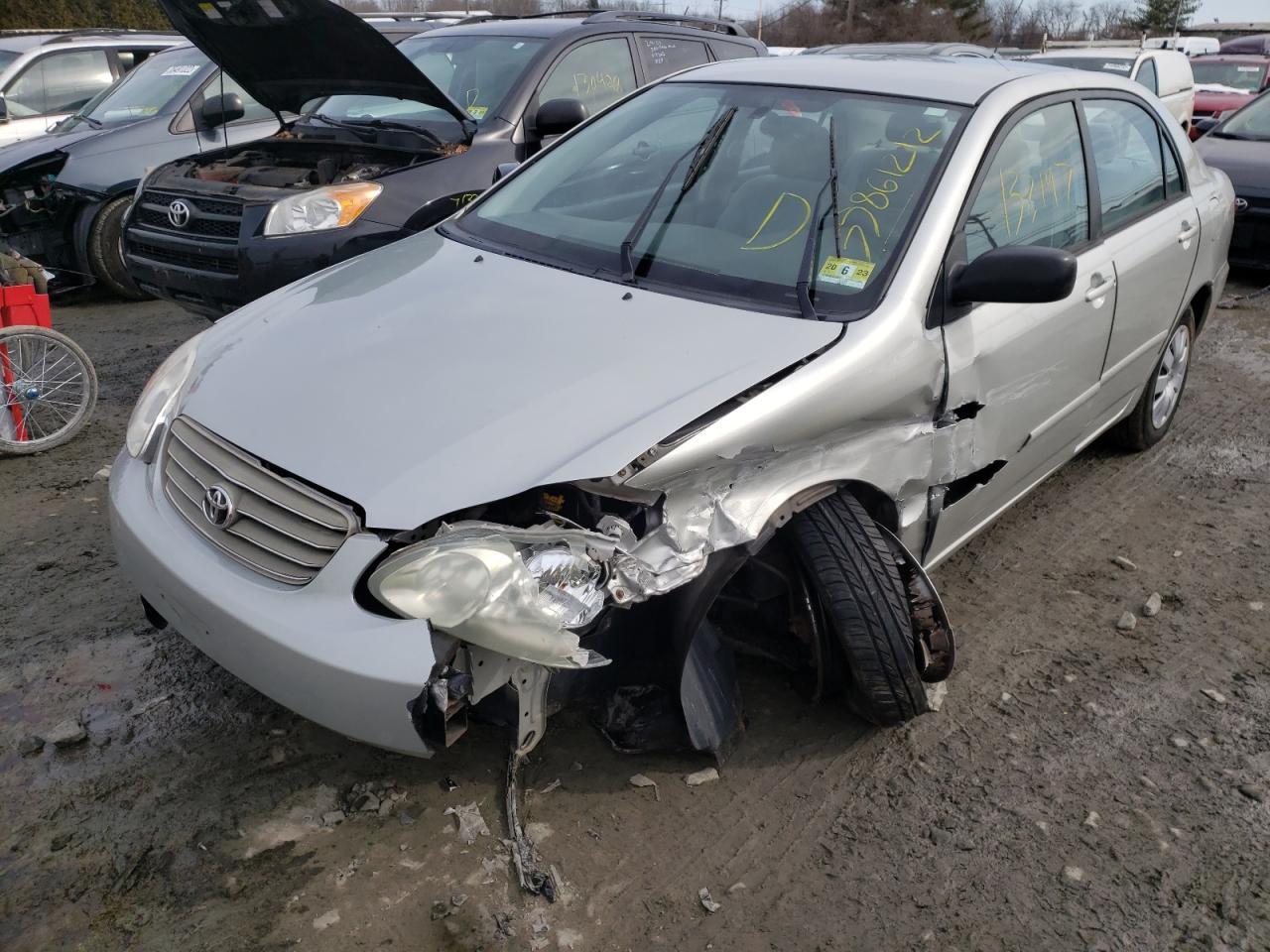 Photo 2 from auction – 2004 TOYOTA COROLLA CE with VIN 2T1BR32E14C302823
