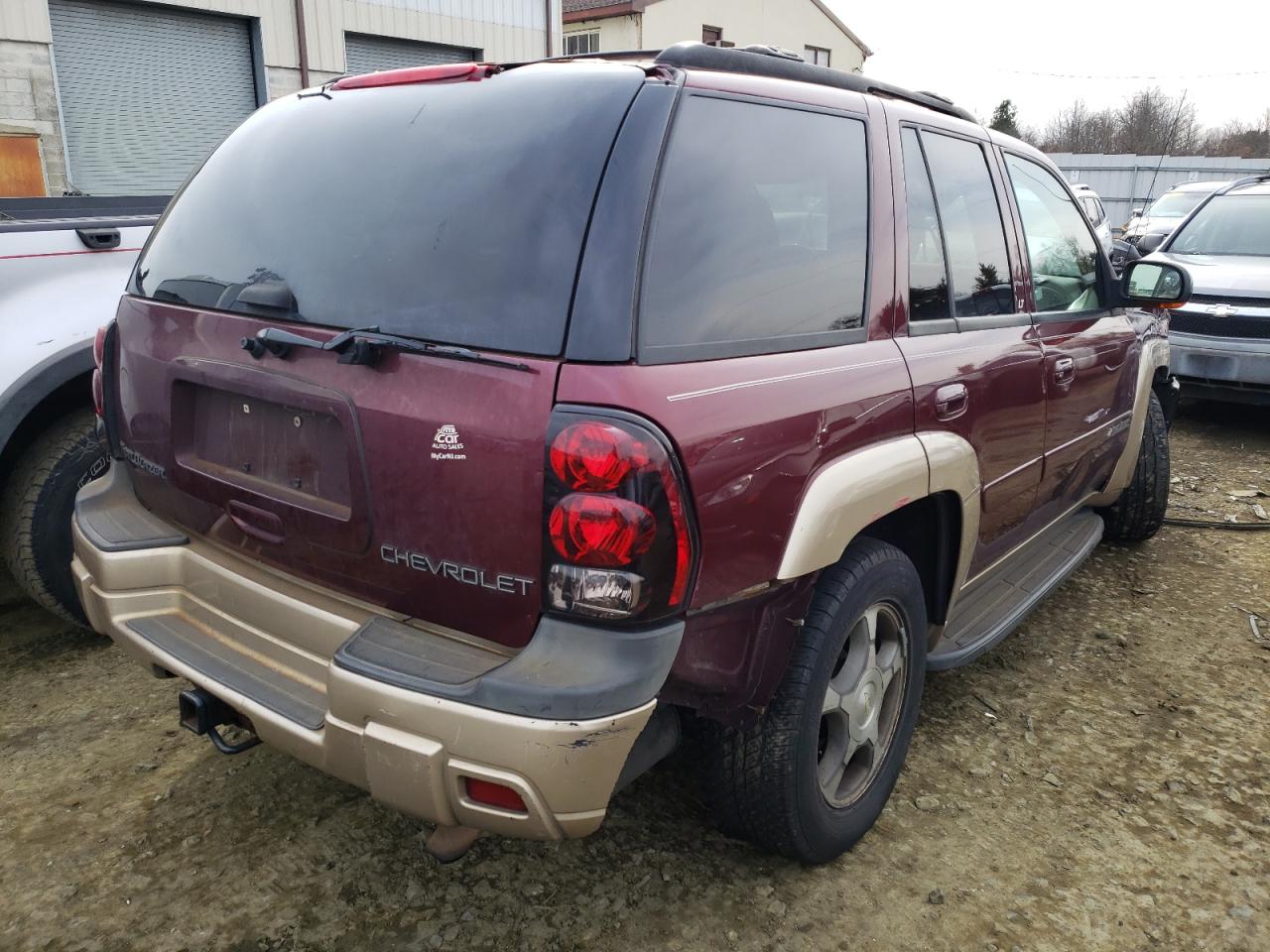 Photo 4 from auction – 2004 CHEVROLET TRAILBLAZE with VIN 1GNDT13S742385389