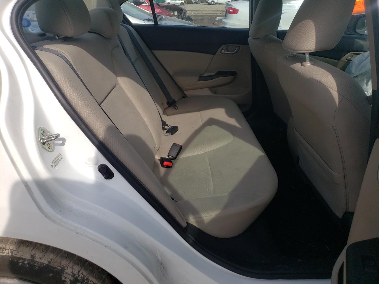 Photo 6 from auction – 2013 HONDA CIVIC LX with VIN 2HGFB2F58DH603591