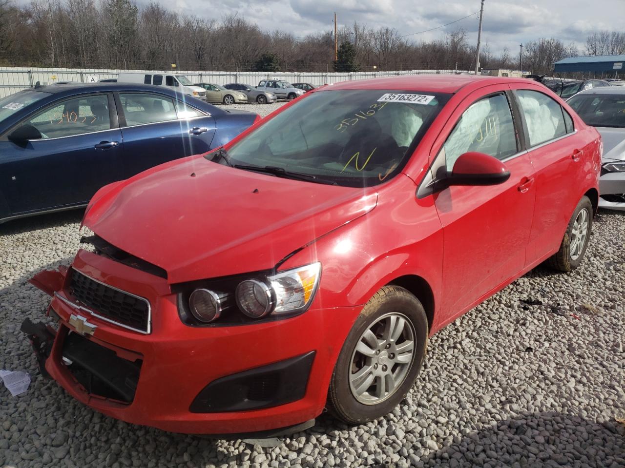 Photo 2 from auction – 2016 CHEVROLET SONIC LT with VIN 1G1JC5SH1G4116153