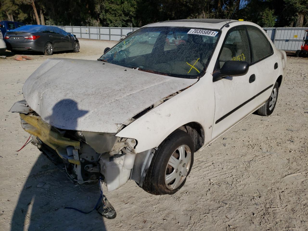Photo 2 from auction – 1995 MAZDA PROTEGE DX with VIN JM1BA1412S0125423