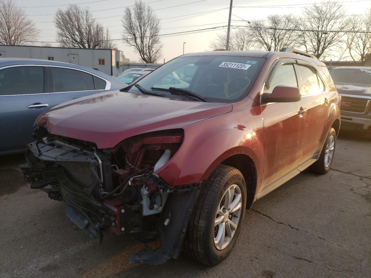 Photo 2 from auction – 2016 CHEVROLET EQUINOX LT with VIN 2GNALCEK7G1145422