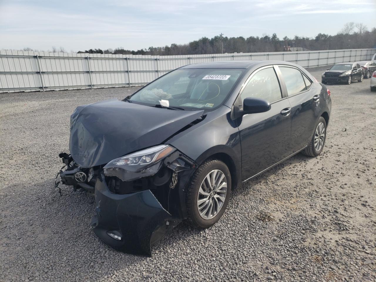 Photo 2 from auction – 2017 TOYOTA COROLLA L with VIN 2T1BURHE9HC921166