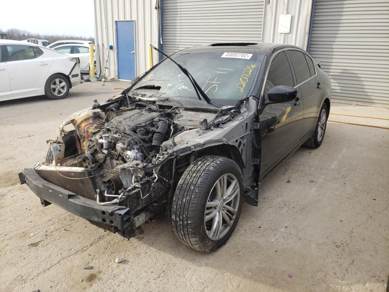 Photo 2 from auction – 2011 INFINITI G25 BASE with VIN JN1DV6AP8BM600684