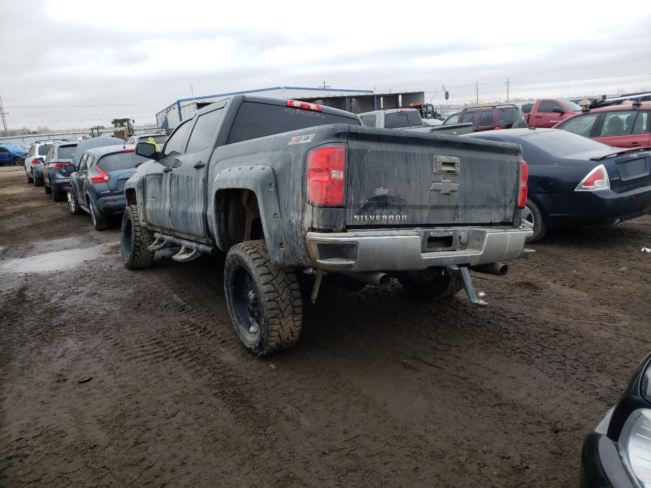 Photo 3 from auction – 2014 CHEVROLET SILVERADO with VIN 3GCUKREC1EG437205