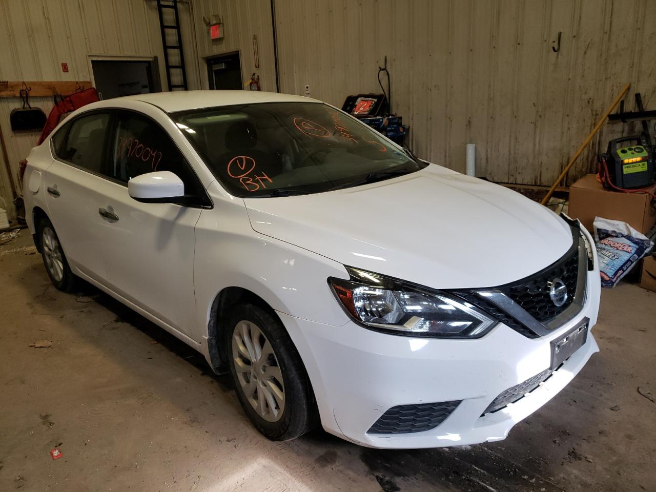 NISSAN SENTRA S 2018 with VIN 3N1AB7AP2JY337282 - Photo from auction
