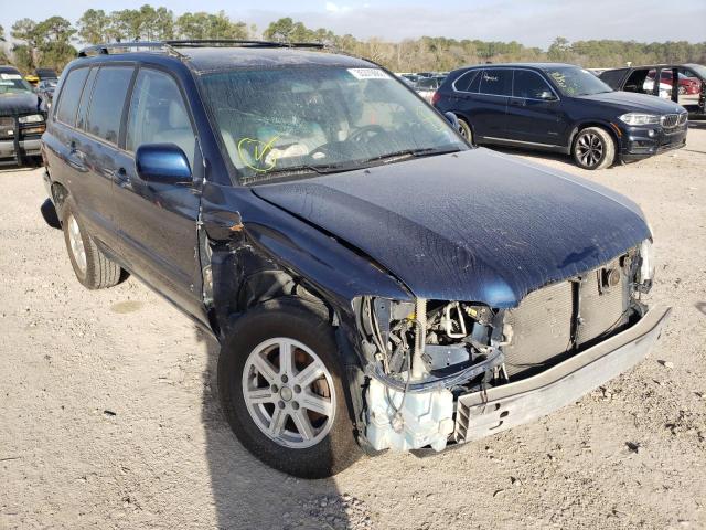 TOYOTA HIGHLANDER 2005 with VIN JTEGP21A650073633 - Photo from auction