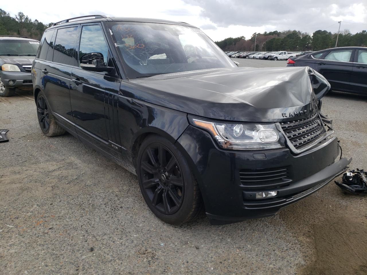 LAND ROVER RANGE ROVE 2017 with VIN SALGS5FE3HA328827 - Photo from auction