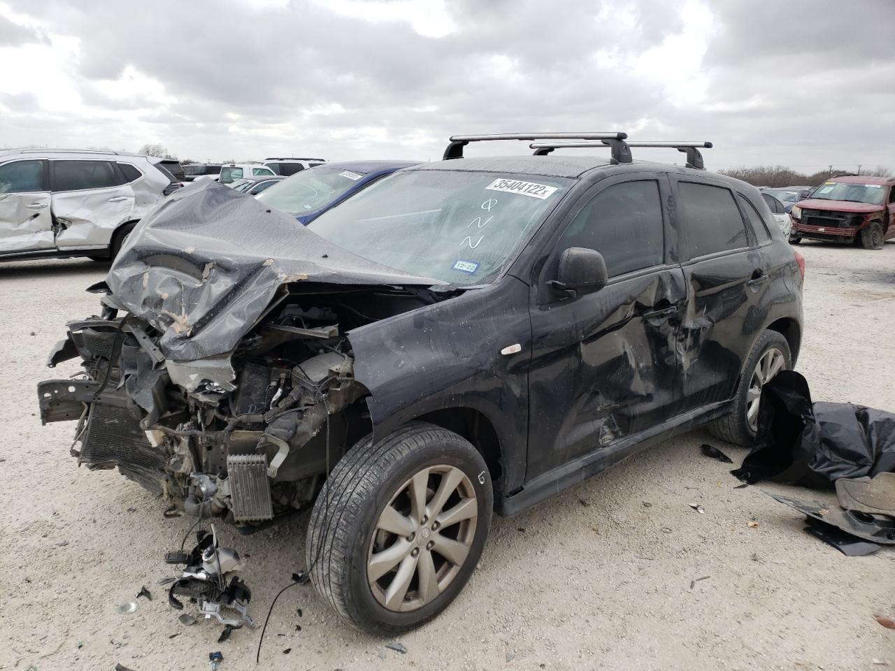Photo 2 from auction – 2014 MITSUBISHI OUTLANDER with VIN 4A4AP3AU2EE020076