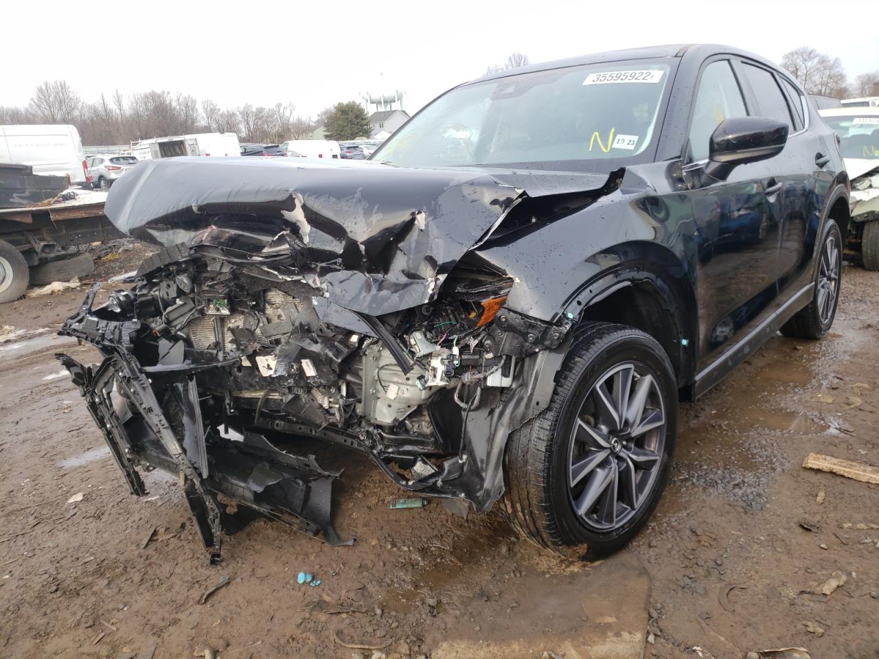 Photo 2 from auction – 2018 MAZDA CX-5 TOURI with VIN JM3KFBCM4J0462684
