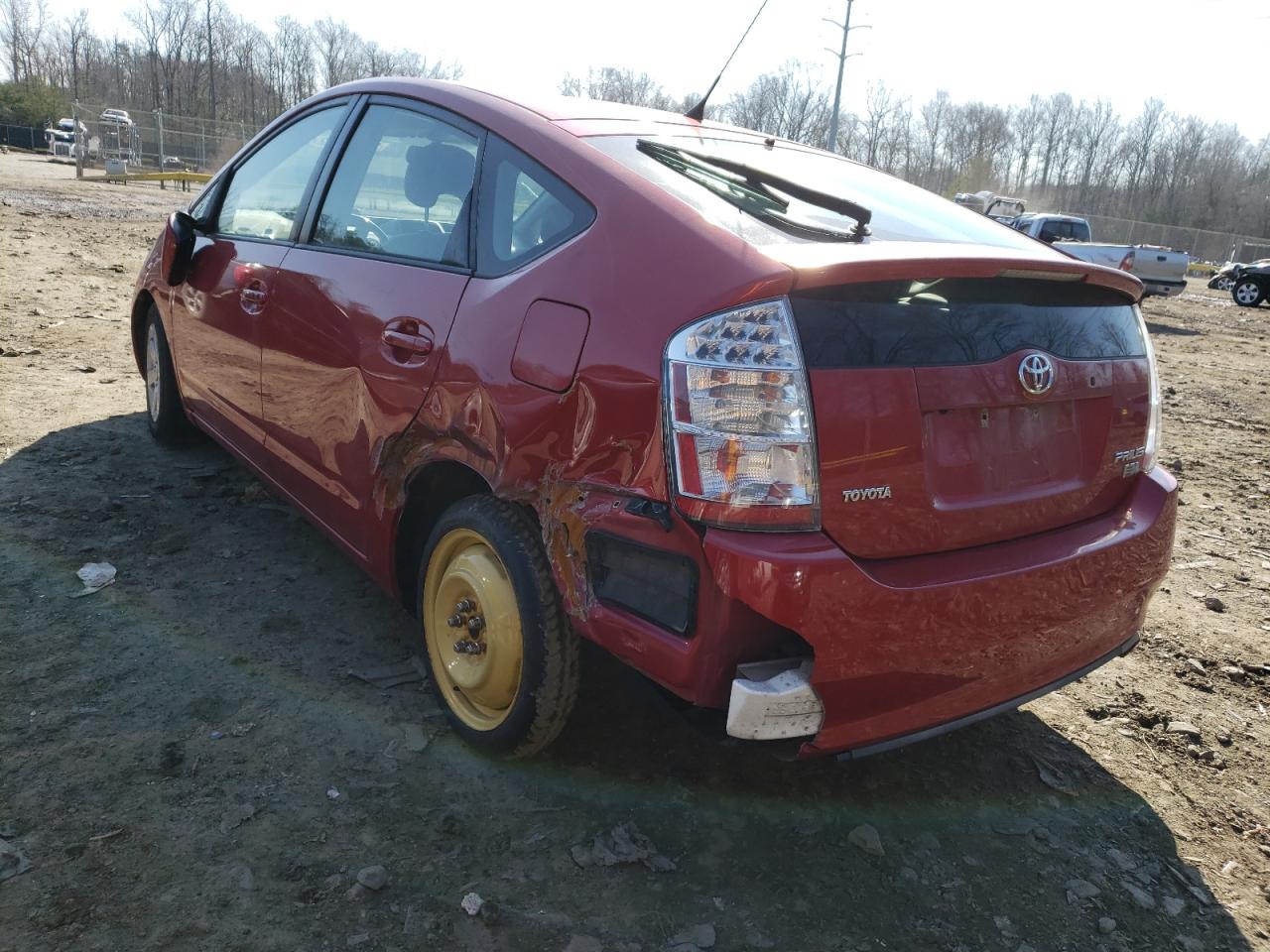 Photo 3 from auction – 2007 TOYOTA PRIUS with VIN JTDKB20U377685842