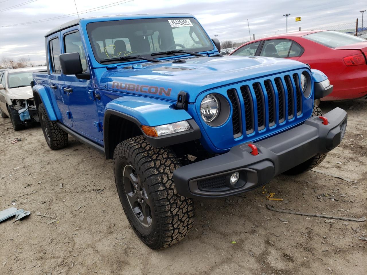 JEEP GLADIATOR 2021 with VIN 1C6JJTBG7ML607313 - Photo from auction